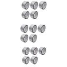 Kit 15 Fitas Adesiva Aluminizada Refrigeração Ar Condicionado 48mm x 45m