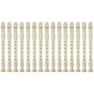 Kit 15 Flautas Doce Germânica FL 20G New York