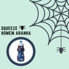 Kit 15 Garrafinhas Squeeze Infantil Homem Aranha 250ml