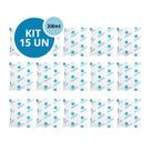 Kit 15 Gelo Gel Bolsa Artificial Reutilizável Flexível Compressa 300g