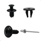 Kit 15 Grampos Presilhas Parabarro Dianteiro Elantra 2012 2013 2014 2015 2016