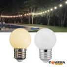 Kit 15 Lâmpada Bolinha Led 3w E27 Bulbo Lustre Espelho G45 Branco Quente e Frio Bivolt