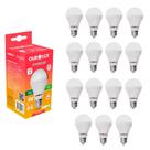 Kit 15 Lâmpada Led Bulbo 9w Branco Frio (6500k) - Ourolux
