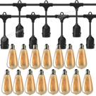 Kit 15 Lâmpadas Decorativa + Extensão Varal De Luz 15 Metros Áreas Externas/Internas KIT014 Kit 15 Lâmpadas Decorativa + Extensão Varal De Luz 15 Metros Áreas Externas/Internas KIT014