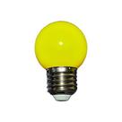 Kit 15 Lâmpadas Led Mini Bulbo Bolinhas E27 1w 5 Cores 110/220v