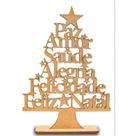 kit 15 Lembrancinhas Árvore De Natal Mdf 3mm (ja pronto)