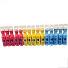 Kit 15 Marcadores Industrial 5 Vermelho + 5 Amarelo + 5 Azul 3mm Baden Kit 15 Marcadores Industrial 5 Vermelho + 5 Amarelo + 5 Azul 3mm Baden