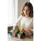 Kit 15 Mini Cubos Mágicos 3cm Chaveiro Lembrancinha Brinde