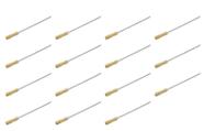 Kit 15 mini espeto churrasco coraçao inox 39 cm churrasquinho matrinox