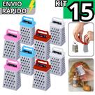 Kit 15 Mini Ralador Em Inox 4 Faces Com Ima Multifuncional Rala Tempero Ingredientes Utensílio Kit 15 Mini Ralador Em Inox 4 Faces Com Ima Multifuncional Rala Tempero Ingredientes Utensílio