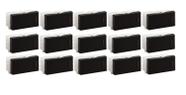 Kit 15 Modulo Interruptor Simples 10A Preto - Tramontina Kit 15 Modulo Interruptor Simples 10A Preto - Tramontina