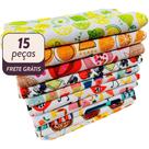 Kit 15 Panos De Prato Atoalhado Felpudo Premium Camesa Kit 15 Panos De Prato Atoalhado Felpudo Premium Camesa