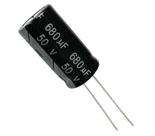 KIT 15 PÇS CAPACITOR ELETROLITICO 680X50V - 680UF X 50V 105º GRAUS KIT 15 PÇS CAPACITOR ELETROLITICO 680X50V - 680UF X 50V 105º GRAUS