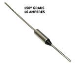 Kit 15 pçs - fusivel termico 16 amperes - 150 graus - 250v