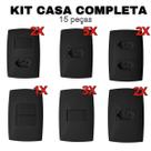 Kit 15 Peças Casa Completa 4x2 Blux Home Grafite