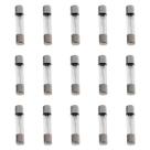 Kit 15 Peças Fusíveis de Vidro 20AGF 5x20mm 0,25A / 250V Fusi Bras Kit 15 Peças Fusíveis de Vidro 20AGF 5x20mm 0,25A / 250V Fusi Bras