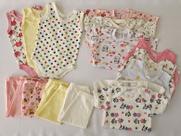 Kit 15 Peças Roupas de Bebê Menina 100 Algodão Tam. G Kit 15 Peças Roupas de Bebê Menina 100 Algodão Tam. G