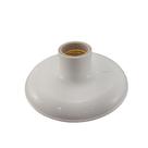 Kit 15 Plafon Redondo Com Bocal Porcelana Branco - Plaslumi