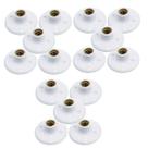 Kit 15 Plafon Simples Suporte Lâmpadas Bocal Cerâmico E27 Kit 15 Plafon Simples Suporte Lâmpadas Bocal Cerâmico E27