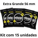 Kit 15 Preservativo camisinha Extra Grande 56 mm Prudence Kit 15 Preservativo camisinha Extra Grande 56 mm Prudence