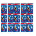 kit 15 sachê Para Gatos Adultos Cat Chow Carne ao molho - Alimento Úmido caixa 15 unidades cat chow
