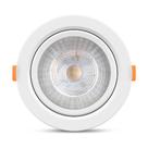 Kit 15 Spot Led 3w Redondo 6000k Branco Frio Dicróica Direcionável Embutir