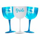 Kit 15 Taças Gin 580ml acrilico Personalizada Despedida de Solteiro - Aloha
