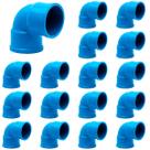 Kit 15 und Curva 90º Curta BB Bolsa Soldável 50mm PN80 para Sistema de Irrigação 100% PVC Kit 15 und Curva 90º Curta BB Bolsa Soldável 50mm PN80 para Sistema de Irrigação 100% PVC
