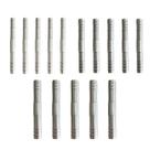 Kit 15 Unidades Emenda Ar Cond Reta 6mm 8mm 10mm Alumínio