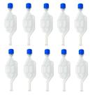 Kit 15 Válvulas Airlock Tipo S com Anel Vedante Air Lock Para Fermentação Cerveja Kombucha Vinho