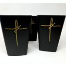 Kit 150 Copos Quadrados Fé Lembrancinhas Para Igreja