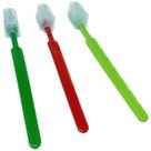 Kit 150 Escova dental adulto macia com protetor e durabilidade