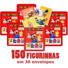 Kit 150 Figurinhas Do Álbum Super Mario 2025 (30 Envelopes)