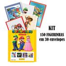 Kit 150 Figurinhas Super Mario 2026 Personagem Dos Games Em Figurinhas Mario Luigi Super Mario Bros Oficial