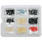 Kit 150 Grampo Parafusos Buchas Aplicação Universal Carros