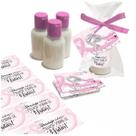 Kit 150 lembrancinhas mini hidratante outubro rosa saquinho