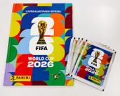 Kit 150 Pacotes Figurinhas Copa do Mundo 2026 Originais Lacrados