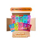 Kit 150 un Bala Fini Tubes Gelatinas Sortido 15g - Fini