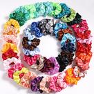 Kit 150 Xuxinhas de Cetim Charmousse Scrunchie Anti Frizz Luxo