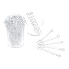 Kit 1500 Mini Garfinhos Cristal para Petiscos e Espetinhos