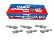 kit 15mil Grampo Galvanizado prendedor de folhas 26/6