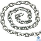 Kit 15MT Corrente Calibrada Aço Galvanizada a Fogo 6mm Din 766 Para Lancha Barco Veleiro e Guincho Elétrico