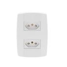 Kit 15PC Conj Placa 4x2 2 Tomadas 2p+t 10a 250v Monobloc Lev - Ilumi