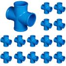 Kit 15und Cruzeta Soldável PVC Irrigação 50mm PN125 Instalação Fácil p/ Irrigação Eficiente Durável