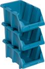 Kit 15x Caixa Gaveteiro Plástica Empilhável N. 3 Azul PRESTO Kit 15x Caixa Gaveteiro Plástica Empilhável N. 3 Azul PRESTO