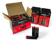Kit 16, 24, 48 ou 128 Pilhas Alcalina Comum AA 1.5v Avant Use