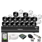 Kit 16 Câmeras Intelbras 1220b Full Color Dvr Intelbras Imhdx 3132 Inteligência Artificial Hd 1tb Kit 16 Câmeras Intelbras 1220b Full Color Dvr Intelbras Imhdx 3132 Inteligência Artificial Hd 1tb