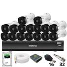 Kit 16 Câmeras Intelbras 1220b Full Hd Dvr Intelbras Imhdx 3132 Inteligência Artificial Hd 6tb Kit 16 Câmeras Intelbras 1220b Full Hd Dvr Intelbras Imhdx 3132 Inteligência Artificial Hd 6tb