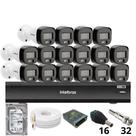 Kit 16 Câmeras Intelbras 3220b Full Color Com Áudio Dvr Intelbras Imhdx 3132 Inteligência Artificial Hd 3tb Kit 16 Câmeras Intelbras 3220b Full Color Com Áudio Dvr Intelbras Imhdx 3132 Inteligência Artificial Hd 3tb