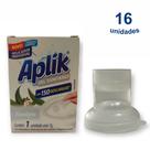 Kit 16 Gel Sanitário Adesivo Desinfetante Odorizador Vaso até 150 Descargas 7g Aplik - Envio Já Kit 16 Gel Sanitário Adesivo Desinfetante Odorizador Vaso até 150 Descargas 7g Aplik - Envio Já